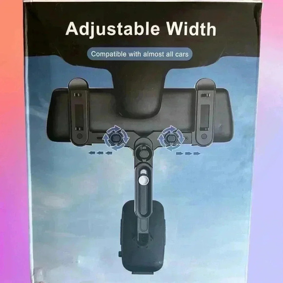 ++FREE w/ + $25 PURCHASE++ Multifunctional rearview mirror cell mobile holder - Picture 7 of 10